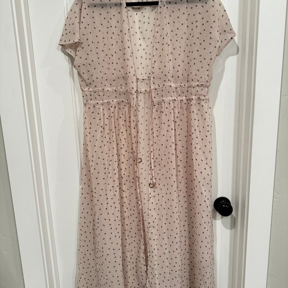 Davi & Dani long rayon top/shirt dress